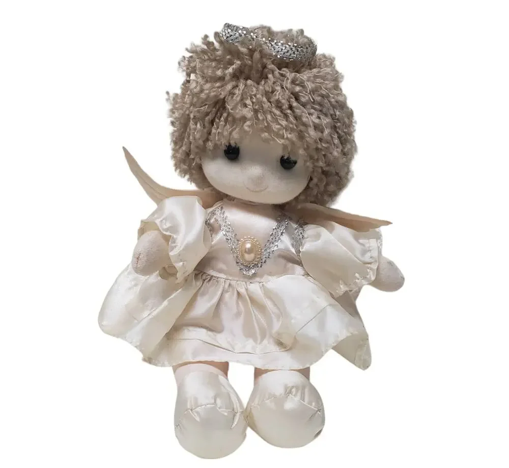 Vintage Cacos Wind Up Musical When You Wish Upon A Star Angel Doll